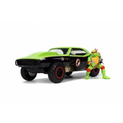 1/24 TEENAGE MUTANT NINJA TURTLES 1967 CHEVY CAMARO WITH RAPHAEL FIGURE 33386 1/24 TEENAGE MUTANT NINJA TURTLES 1967 CHEVY CAMARO WITH RAPHAEL FIGURE 33386