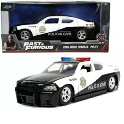 1/32 FAST AND FURIOUS - 2006 DODGE CHARGER POLICE CAR 33666