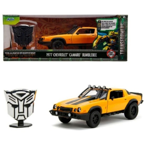 1/24 TRANSFORMERS RISE OF THE BEASTS BUMBLEBEE WITH BADGE 34263