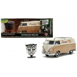 1/24 TRANSFORMERS RISE OF THE BEASTS WHEELJACK 1962 VW BUS WITH BADGE 34264