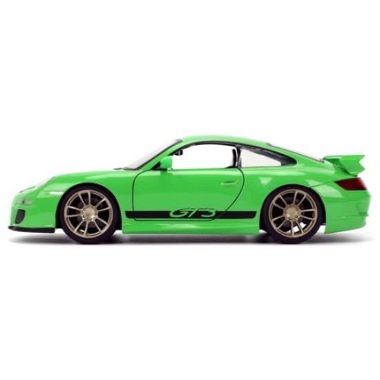 1/24 FAST AND FURIOUS PORSCHE 911 GT3 (997) GREEN