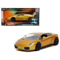 1/24 CANDY GOLD LAMBORGHINI FAST AND FURIOUS 34924 1/24 CANDY GOLD LAMBORGHINI FAST AND FURIOUS 34924