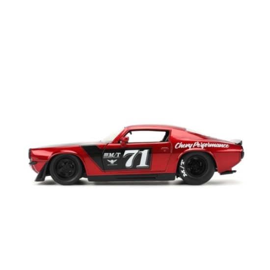 JAD35487 - 1/24 BIG TIME MUSCLE - CHEVY CAMARO RED 1971 JAD35487 - 1/24 BIG TIME MUSCLE - CHEVY CAMARO RED 1971