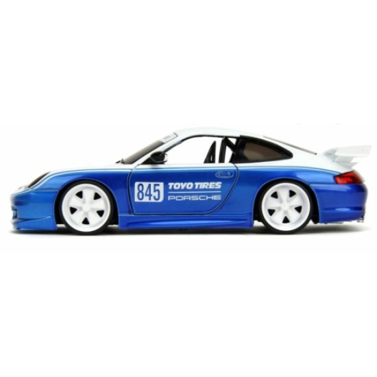 JAD35492 - 1/24 HYPERSPEC PORSCHE 911 GT3 RS (996.2) BLUE 2006