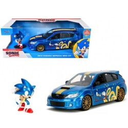 1/24 SUBARU IMPREZA WRX STI WITH SONIC THE HEDGEHOG 35871 1/24 SUBARU IMPREZA WRX STI WITH SONIC THE HEDGEHOG 35871