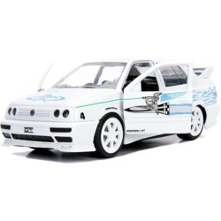 JAD36363 - 1/32 FAST AND FURIOUS - VW JETTA POLICE 1995