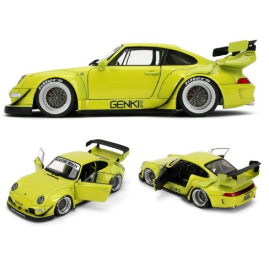 JAD36472 - 1/18 PINK SLIPS W7 - PORSCHE RWB GENKI