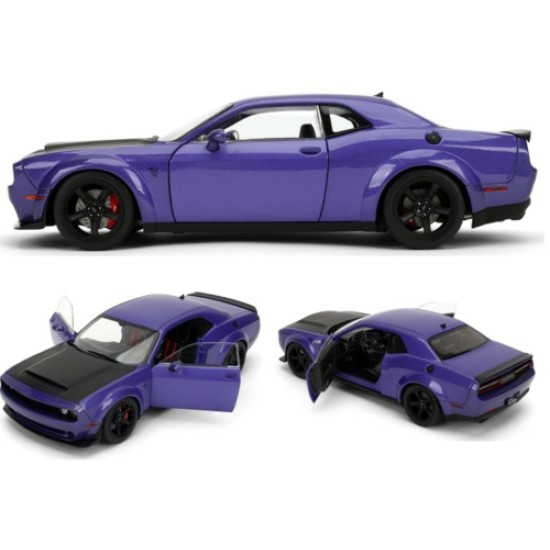 JAD36473 - 1/18 PINK SLIPS W7 - DODGE CHALLENGER DEMON JAD36473 - 1/18 PINK SLIPS W7 - DODGE CHALLENGER DEMON