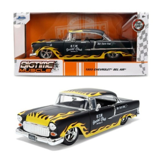 JAD36606 - 1/24 BTM - CHEVY BEL AIR 1955 JAD36606 - 1/24 BTM - CHEVY BEL AIR 1955