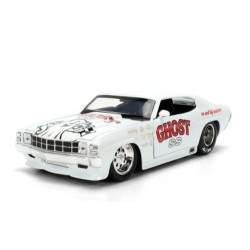 JAD36636 - 1/24 BTM - CHEVY CHEVELLE SS 1971 - WHITE GHOST SS JAD36636 - 1/24 BTM - CHEVY CHEVELLE SS 1971 - WHITE GHOST SS