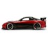 JAD37646 - 1/24 JDM TUNERS - MAZDA RX7 WIDEBODY VEILSIDE 1995 - BLACK AND RED