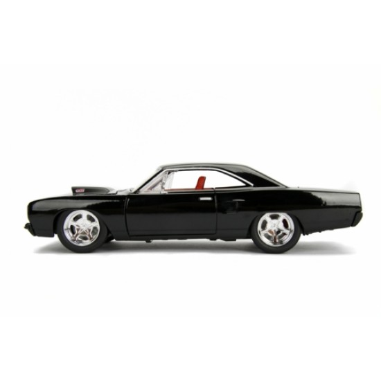 JAD99581-4 - 1/24 BIG TIME MUSCLE - PLYMOUTH ROAD RUNNER GLOSSY BLACK 1970 JAD99581-4 - 1/24 BIG TIME MUSCLE - PLYMOUTH ROAD RUNNER GLOSSY BLACK 1970