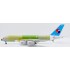 1/200 KOREAN AIR AIRBUS A380 BARE METAL REG: F-WWSS WITH STAND