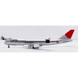 1/200 JAL CARGO BOEING 747-400F POLISHED INTERACTIVE SERIES REG: JA401J WITH STAND