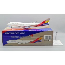 1/200 ASIANA AIRLINES BOEING 747-400 LAST FLIGHT HL7428 WITH 20125