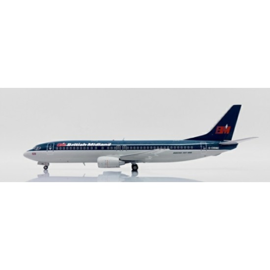 1/200 BRITISH MIDLAND AIRWAYS BOEING 737-400 REG: G-OBME XX20260