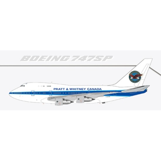 1/200 PRATT AND WHITNEY CANADA 747SP C-GTFF WITH STAND XX20286