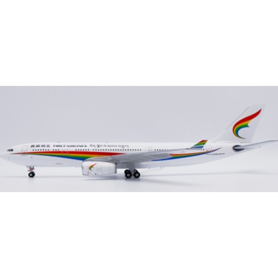 1/200 TIBET AIRLINES AIRBUS A330-200 REG: B-8420 WITH STAND 1/200 TIBET AIRLINES AIRBUS A330-200 REG: B-8420 WITH STAND