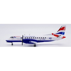 1/200 BRITISH AIRWAYS (LOGANAIR) SAAB 340B REG: G-LGND WITH STAND