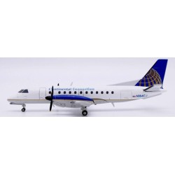 1/200 CONTINENTAL CONNECTION (COLGAN AIR) SAAB 340B REG: N184CJ WITH STAND