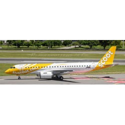 1/200 SCOOT EMBRAER E190-E2 REG: 9V-THA WITH STAND