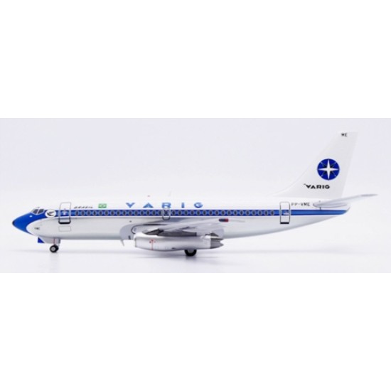 1/200 VARIG BOEING 737-200 POLISHED REG: PP-VME WITH STAND 1/200 VARIG BOEING 737-200 POLISHED REG: PP-VME WITH STAND