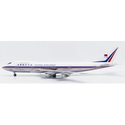 1/200 CHINA AIRLINES BOEING 747-200 OC, POLISHED REG: B-1886 WITH STAND