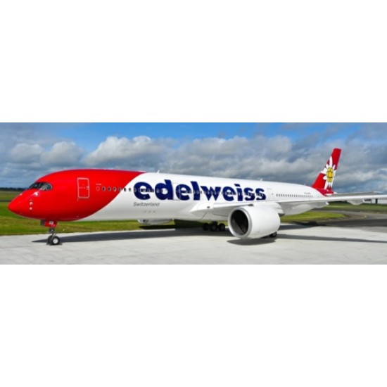 1/200 EDELWEISS AIR AIRBUS A350-900XWB REG: HB-IHC WITH STAND