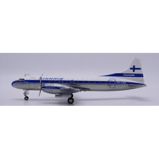 1/200 FINNAIR CONVAIR CV-440 POLISHED REG: OH-LRB WITH STAND 1/200 FINNAIR CONVAIR CV-440 POLISHED REG: OH-LRB WITH STAND