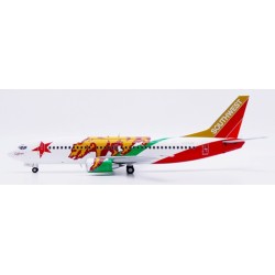 1/200 SOUTHWEST AIRLINES BOEING 737-300 CALIFORNIA ONE, OC REG: N609SW WITH STAND