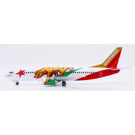 1/200 SOUTHWEST AIRLINES BOEING 737-300 CALIFORNIA ONE, OC REG: N609SW WITH STAND