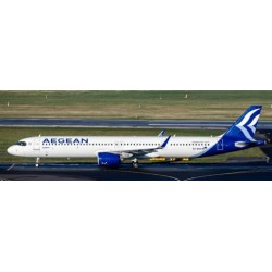 1/200 AEGEAN AIRLINES AIRBUS A321NEO REG: SX-NAO WITH STAND
