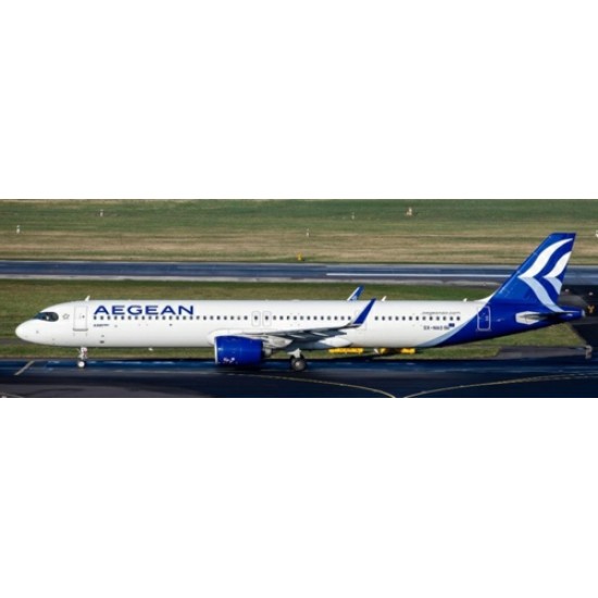 1/200 AEGEAN AIRLINES AIRBUS A321NEO REG: SX-NAO WITH STAND 1/200 AEGEAN AIRLINES AIRBUS A321NEO REG: SX-NAO WITH STAND