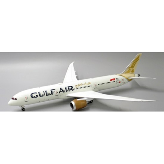 1/200 GULF AIR BOEING 787-9 DREAMLINER REG: A9C-FB WITH STAND