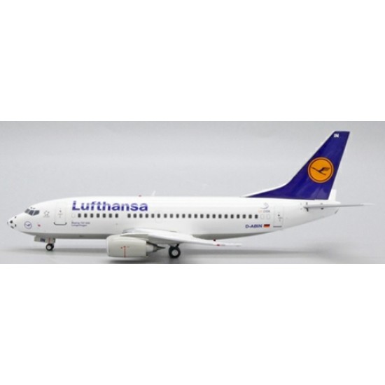 1/200 LUFTHANSA BOEING 737-500 REG: D-ABIN FOOTBALL NOSE WITH STAND