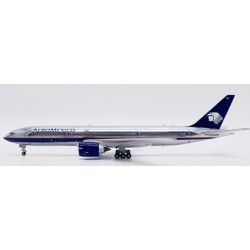 1/400 AEROMEXICO BOEING 777-200ER POLISHED REG: N746AM FLAPS DOWN WITH ANTENNA