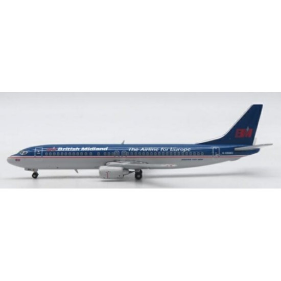 1/400 BRITISH MIDLAND BOEING 737-400 THE AIRLINE FOR EUROPE