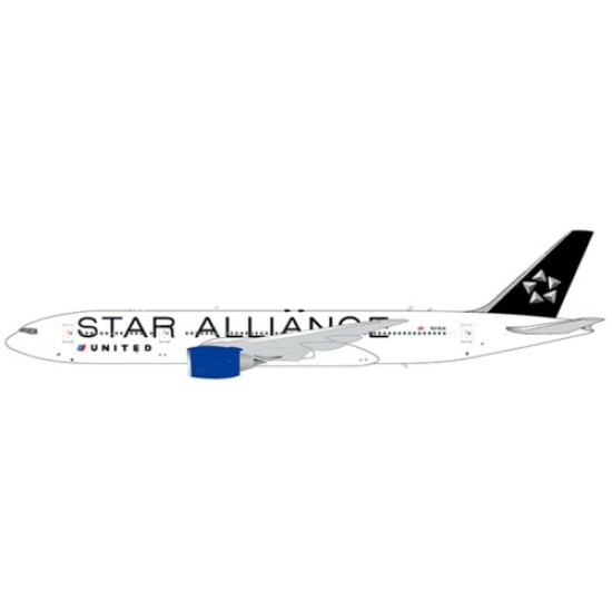 1/400 UNITED AIRLINES B777-200(ER) STAR ALLIANCE LIVERY XX40080A