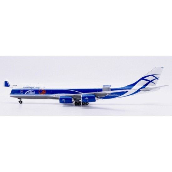 1/400 AIRBRIDGECARGO BOEING 747-8F 25 YEARS INTERACTIVE SERIES REG: VQ-BLQ WITH ANTENNA
