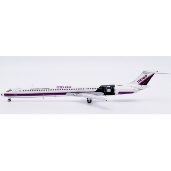 JC40181 - 1/400 MCDONNELL DOUGLAS HOUSE COLOR MD-81 FANTASY REG: N980DC WITH ANTENNA