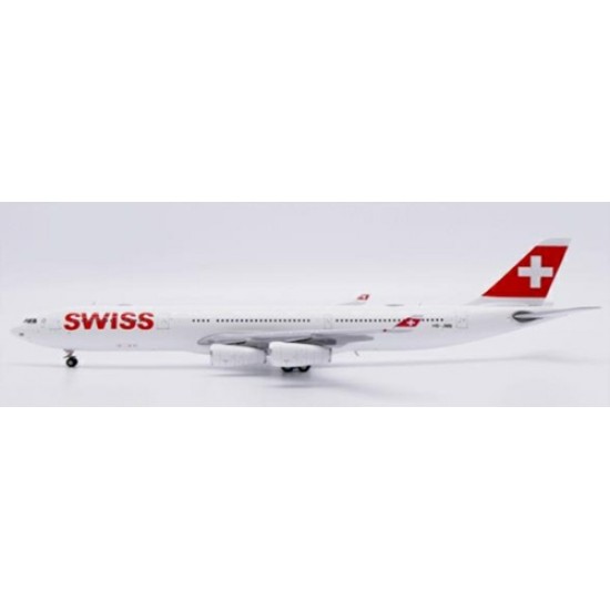 1/400 SWISS AIRBUS A340-300 ZURICH REG: HB-JMB WITH ANTENNA 1/400 SWISS AIRBUS A340-300 ZURICH REG: HB-JMB WITH ANTENNA