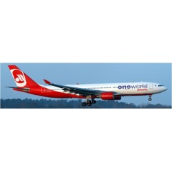1/400 AIR BERLIN AIRBUS A330-200 REG: D-ABXA ONEWORLD LI