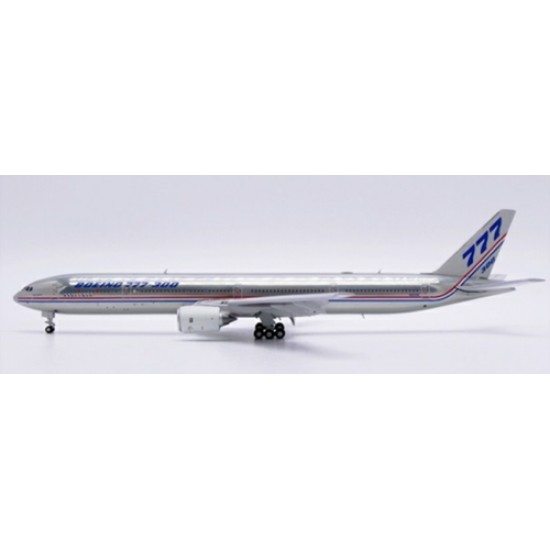 1/400 BOEING HOUSE COLOUR 777-300 POLISHED REG: N5014K FLAPS