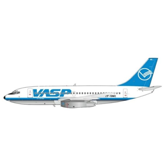 1/400 VASP BOEING 737-200 POLISHED REG: PP-SMC WITH ANTENNA 1/400 VASP BOEING 737-200 POLISHED REG: PP-SMC WITH ANTENNA
