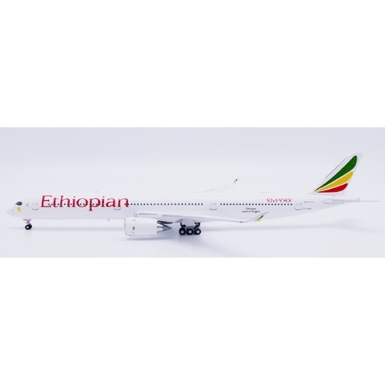 1/400 ETHIOPIAN AIRLINES AIRBUS A350-1000XWB REG: ET-BAX FLAPS DOWN WITH ANTENNA