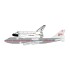 1/400 NASA BOEING 747-100 POLISHED WITH SPACE SHUTTLE REG: N905NA WITH ANTENNA