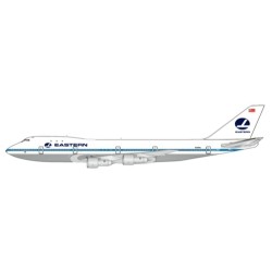 1/400 EASTERN AIRLINES BOEING 747-100 POLISHED PAN AM HYBRID LIVERY REG: N731PA WITH ANTENNA