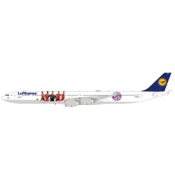 JC40390 - 1/400 LUFTHANSA AIRBUS A340-600 FC BAYERN MUNCHEN REG: D-AIHZ WITH ANTENNA