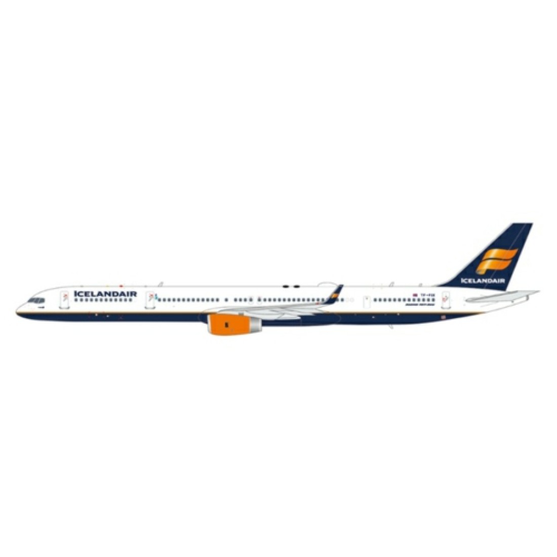 1/400 ICELANDAIR BOEING 757-300 WITH WINGLET REG: TF-FIX WITH ANTENNA
