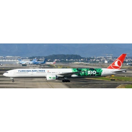 1/400 TURKISH AIRLINES BOEING 777-300ER BIO FUEL REG: TC-LJH WITH ANTENNA